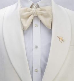 img 2 attached to ✈️ Enhance Your Style with KINGPiiN Airplane Collar Costume Accessories: Cuff Links, Shirt Studs & Tie Clips
