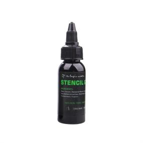 img 3 attached to 🔮 Illusionist Magic Creator Tattoo Stencil Transfer Gel Solution: Dark & Clean Stencils, Lasts All Day - 1 oz