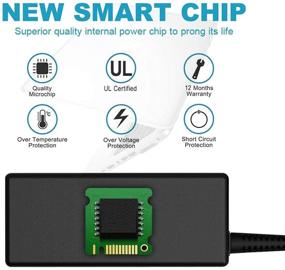 img 3 attached to PA-1450-26 AC Charger: Perfect Fit for Acer Aspire 1 R15 R7-371T R7-372T N19H1 TravelMate B1 B118 X3 Laptop Adapter Power Supply Cord