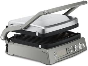 img 2 attached to 🔥 Cuisinart GR-300WSP1 Griddler Elite: The Ultimate Silver Grilling Machine