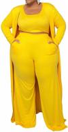 👗 women's plus size sweatsuit sets in jumpsuits, rompers & overalls - women's clothing logo