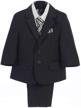 charcoal bearer outfit toddler communion boys' clothing in suits & sport coats logo
