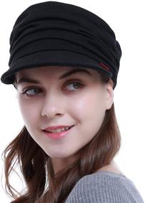 img 2 attached to 👒 Stylish Fashion Hat Cap with Brim Visor for Women, Perfect for Everyday Wear - HatsCity