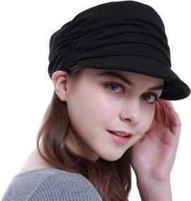 img 1 attached to 👒 Stylish Fashion Hat Cap with Brim Visor for Women, Perfect for Everyday Wear - HatsCity