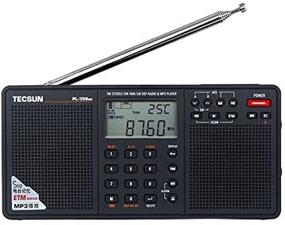 img 2 attached to Tecsun PL398MP DSP Digital AM/FM/LW Shortwave Radio: Dual Speakers & MP3 Player, Black - The Ultimate Audio Solution