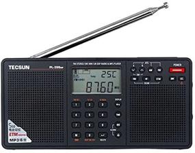 img 4 attached to Tecsun PL398MP DSP Digital AM/FM/LW Shortwave Radio: Dual Speakers & MP3 Player, Black - The Ultimate Audio Solution