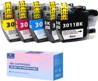 nextpage lc3011 lc3013 xl ink cartridges replacement for brother lc3011 lc3013 lc3013xl - compatible with brother mfc-j491dw mfc-j895dw mfc-j690dw mfc-j497dw printer - 5 pack, lc3011 brother ink cartridge logo