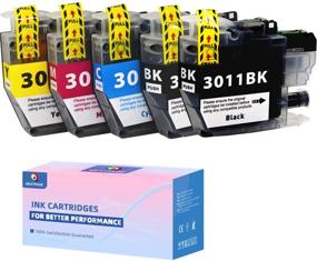 img 4 attached to NEXTPAGE LC3011 LC3013 XL Ink Cartridges Replacement for Brother LC3011 LC3013 LC3013XL - Compatible with Brother MFC-J491DW MFC-J895DW MFC-J690DW MFC-J497DW Printer - 5 Pack, lc3011 Brother Ink Cartridge