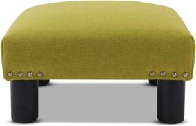 img 3 attached to Jennifer Taylor Home Footstool Champagne