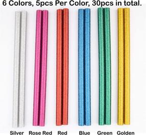 img 3 attached to Блестящие палочки Цветные совместимые цвета