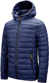 img 3 attached to Vcansion Womens Quilted Puffer Hooded