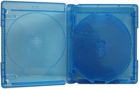 img 1 attached to 💿 Viva Elite 10 дисков Blu Ray Замена корпусов: эффективное хранение для 10 дисков