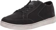 harley davidson luton sneaker black white logo