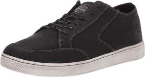 img 4 attached to HARLEY DAVIDSON Luton Sneaker Black White