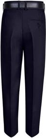 img 3 attached to 👖 S.H. Churchill & Co. Boys' Comfort Waist Dress Pants and Belt: Superior Comfort and Style for Young Gentlemen