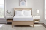 serta power chill queen mattress protector: cooling, antimicrobial, stain & water resistant logo