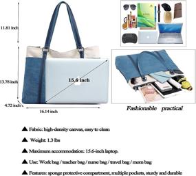 img 3 attached to Vintage Multicolor Shoulder Weekender Handbags & Wallets for Women by Scioltoo