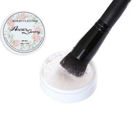 img 2 attached to 🧼 Gentle and Efficient Makeup Brush Cleaner: Anne's Giverny Solid Soap for Blending Brushes