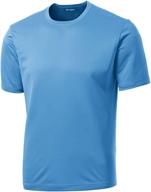 dri-equip youth athletic all sport training tee shirts: available in 25 vibrant colors! logo