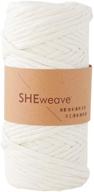 natural macrame supply - 50m single strand of 4mm thickness logo