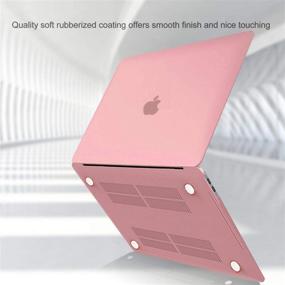 img 3 attached to ProCase MacBook Pro 13 Case 2016-2020 Release A2338 M1 A2289 A2251 A2159 A1989 A1706 A1708, Hard Case Shell Cover and Keyboard Skin Cover for MacBook Pro 13 Inch with/Without Touch Bar – Clear Pink