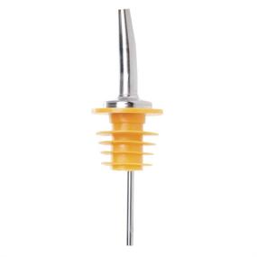 img 4 attached to Spill-Stop Mfg. 285-60 Chrome Tapered Pourer: Extra-Large Yellow Poly-Kork for spill-free pouring - Pack of 12