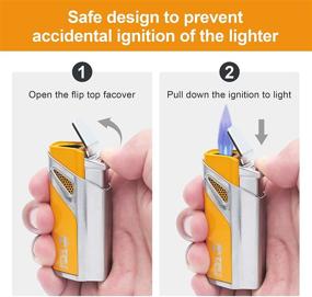 img 2 attached to Lighter Refillable Windproof Adjustable Festival