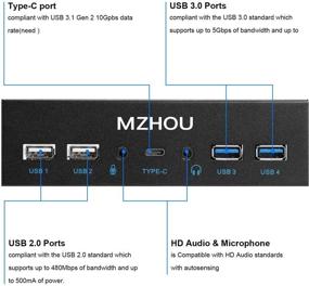 img 1 attached to MZHOU USB2 0 Adapter 1TPY C Microphone