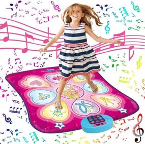 img 4 attached to 💃 Enhance Your Dance Moves with the SUNLIN Dance Mat - Adjustable and Built to Last
