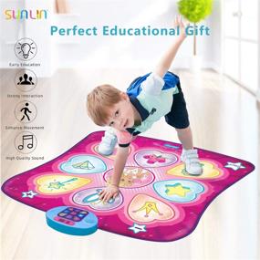 img 1 attached to 💃 Enhance Your Dance Moves with the SUNLIN Dance Mat - Adjustable and Built to Last