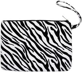 img 4 attached to Me Plus Wristlet Patterns Leopard Beige Women's Handbags & Wallets