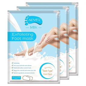 img 4 attached to Soft Foot Exfoliating Peeling Mask 3 Pack - Baby Foot Peel - Callus & Dead Skin Remover - Repairs Rough Heels in 7 Days - Peel Mask