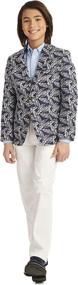 img 2 attached to IZOD Patterned Blazer Jacket English Boys' Clothing - Suits & Sport Coats