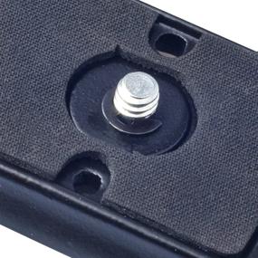 img 1 attached to 📸 Bogen Manfrotto Quick Release Plate Compatible with RC2, 3030, 3130, 3160, 3265, and DC106 Heads