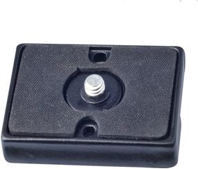 img 4 attached to 📸 Bogen Manfrotto Quick Release Plate Compatible with RC2, 3030, 3130, 3160, 3265, and DC106 Heads