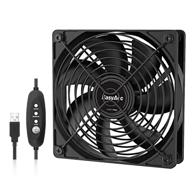 💻 easyacc computer fan usb 120mm - silent & high airflow pc case fan logo