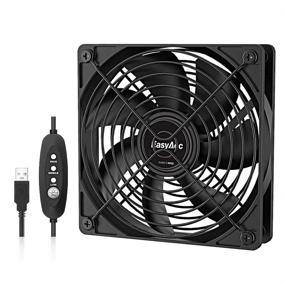 img 4 attached to 💻 EasyAcc Computer Fan USB 120mm - Silent & High Airflow PC Case Fan