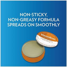 img 1 attached to 🍫 Cocoa Butter Vaseline Lip Therapy Lip Balm Tin - 0.6 oz