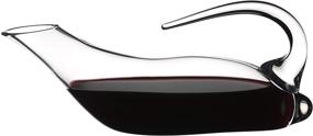 img 4 attached to 🦆 Riedel Duck Decanter: Elegant Clear One-Size Glassware for Fine Wine Pouring