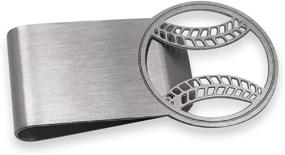 img 4 attached to Ballpark Elite: Stylish Stainless Steel Baseball Design for Baseball Enthusiasts