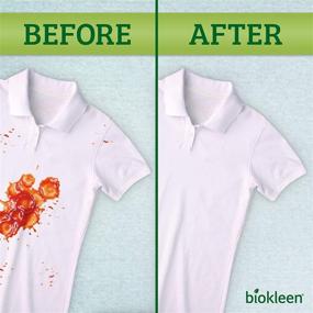 img 1 attached to 🌿 Biokleen Bac Out Stain Remover: Natural Live Enzyme Cultures for Clothes, Carpet, Diapers, Wine, Laundry - 32 oz (Packaging May Vary)