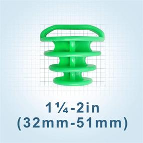 img 2 attached to CANALHOUT 6 Pack Universal Kayak Scupper Plug: Eco-Friendly TPR Material, Sizes 1.25-2 Inches, Water-Floating