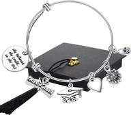 🎓 tasbern graduation believed inspirational bracelet: empowering jewelry for girls logo