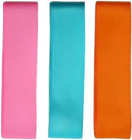 img 2 attached to LaRibbons Spring, Summer, and Easter Solid Color Satin Ribbon (24 Rolls - 3/8 inch by 1-1/2 inch) - Bright Satin Ribbon