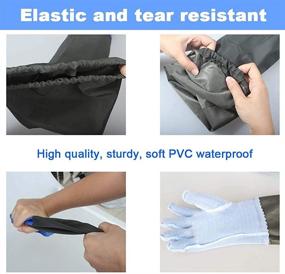 img 1 attached to Cleaning Drainage Waterproof Elastic Gloves¡­