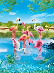 img 1 attached to PLAYMOBIL® 6651 PLAYMOBIL Flock Flamingos