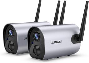 img 4 attached to Водонепроницаемое обнаружение Zumimall Surveillance Rechargable