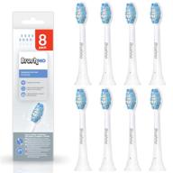 🦷 sonimart replacement toothbrush heads for philips sonicare plaque control - 4 pack - fits 2 series plaque control, 3 series gum health, diamondclean, flexcare series, healthywhite, essence+, easyclean logo