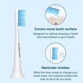 img 1 attached to 🦷 Sonimart Replacement Toothbrush Heads for Philips Sonicare Plaque Control - 4 Pack - Fits 2 Series Plaque Control, 3 Series Gum Health, DiamondClean, FlexCare Series, HealthyWhite, Essence+, EasyClean