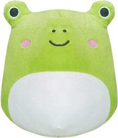 img 4 attached to 🐸 Adorable Frog Plush Toy – 3D Animal Stuffed Pillow, Ultra Soft & Comfy Gift Decor for Boys and Girls – 8 Inch